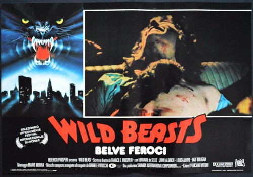 Fotobusta wild beast belve - beast,
