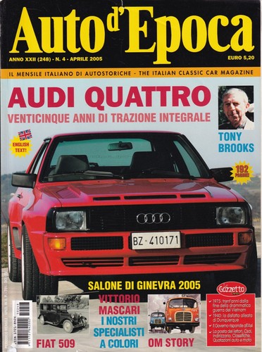 Auto epoca anno - auto,