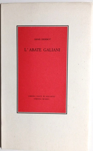 Denis diderot l abate - -, l'abate