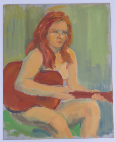 Dipinto olio ritratto - dipinto,