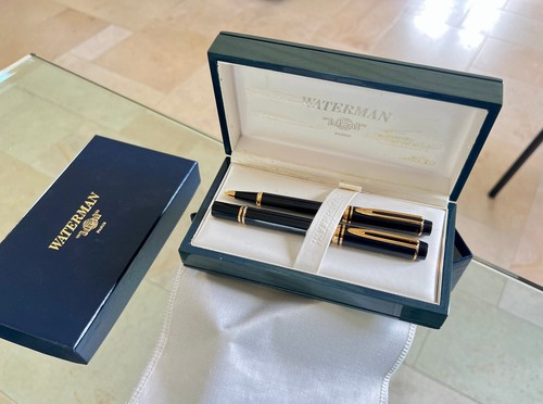 Waterman man 100 black - waterman, set