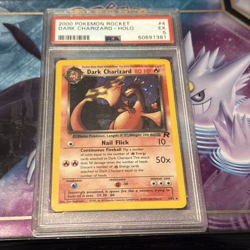 Dark charizard holo psa - charizard,