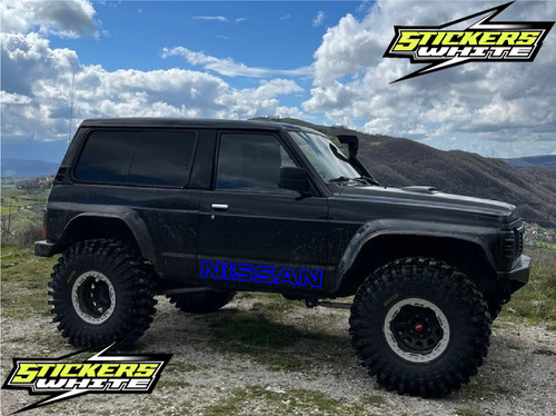 Kit adesivi nissan patrol gr - adesivi,