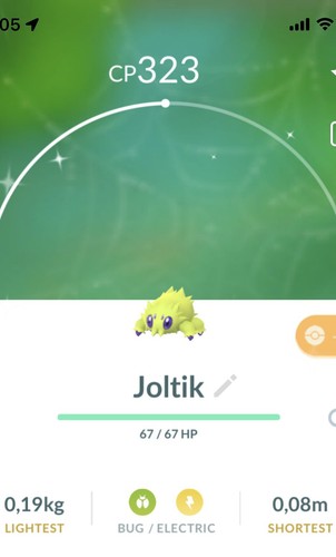 Shiny joltik pokemon gen5 - shiny,