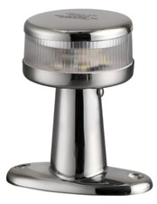 FANALE DI FONDA EVOLED SMART 360° A LED INOX AISI 316 12 V - BARCA GOMMONE