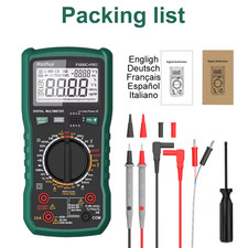 MASTFUYI Multimetro Digitale