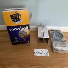 Microfono USB blu palla di