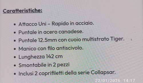 Stecca biliardo birilli - stecca, 5