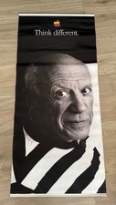 RARO Apple Computer - Think Different Pablo Picasso VINYL BANNER