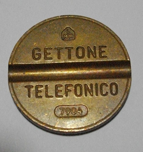 Gettone telefonico sip 7904 - sip,
