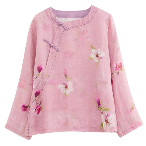 Camicia etnica donna retrò