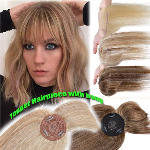 Topper per capelli umani - , fatto