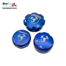 Coperchio tappo alluminio blu