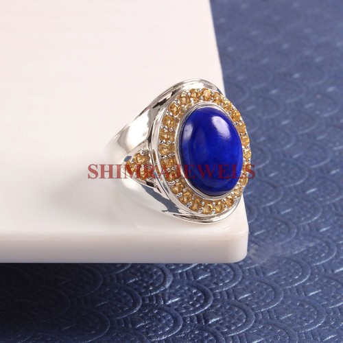 Anello uomo lapis lazuli - uomo, in