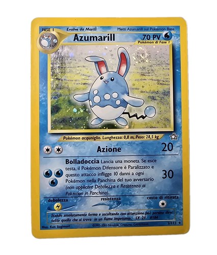 Pokemon azumarill rara holo - azumarill,
