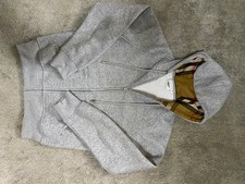  Felpa zip Burberry grigia 