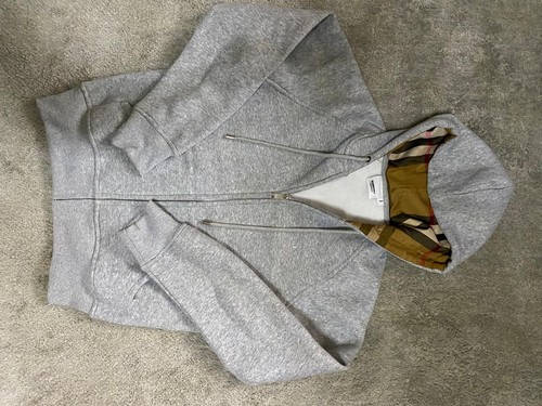 Felpa zip burberry - ,