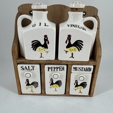 Set Condimenti Olio Aceto Sale