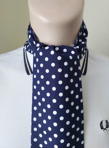 Sciarpa skinny blu navy - sciarpa,