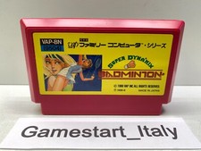 SUPER DYNAMIX BADMINTON - FAMICOM FC NES NINTENDO IMPORT JAPAN 1988 VAP INC