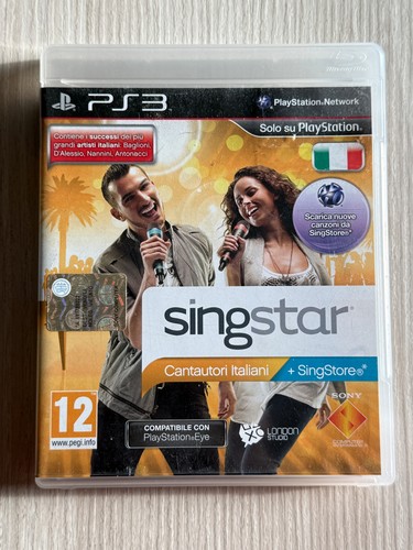 Singstar cantautori italiani - singstar,