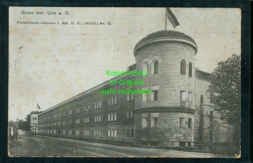 Cartolina ulm württemberg - cartolina,