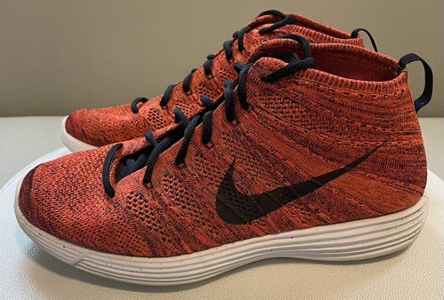 Nike flyknit chukka arancione - nike,