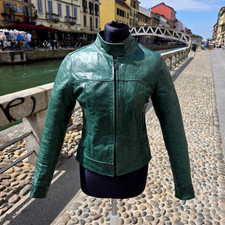 Giubbotto pelle bomber vintage