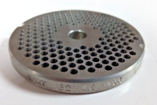 PIASTRA ACCIAIO INOX TRE SPADE TRITACARNE TC 32 - FORI 4,5 mm-ORIGINALE TRESPADE