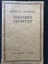 GIACOMO FAVRETTO, Enrico