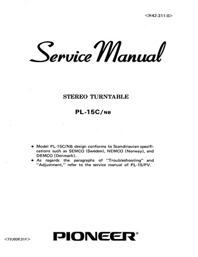Manuale servizio per - di,
