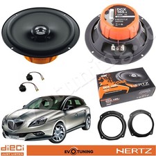 Casse Altoparlanti Hertz DCX 165.3 Anteriori=Posteriori per Lancia Delta 08>