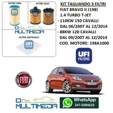 KIT TAGLIANDO 3 FILTRI UFI