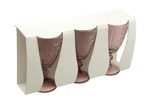 61776 set calici vetro - set,