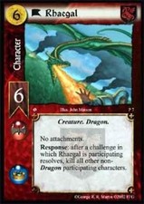 Rhaegal - Promo - A Game of Thrones CCG