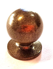 Pomolo Pomello per Mobili in Ottone Bronzato mm. 15 Pz. 2 INVERNIZZI