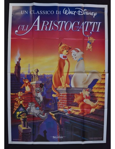 Manifesto gli aristogatti - gli,