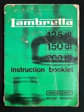 Lambretta Libretto Istruzioni