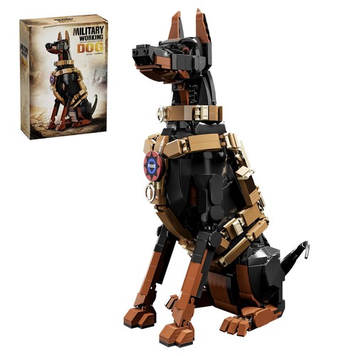Doberman pinscher set - doberman,