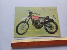Montesa Cappra VA 125 Regolarità 1975 depliant originale