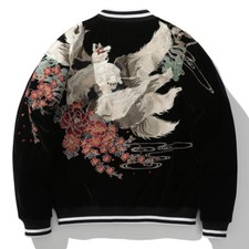 Cappotto uomo ricamo cotone