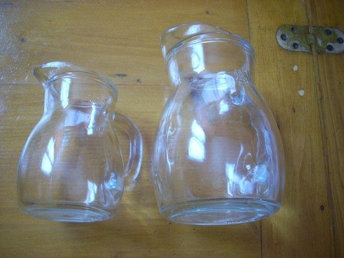 Coppia caraffe vino in - di,