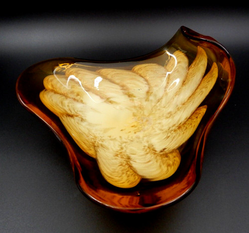 Vintage murano ambra rame - vintage,