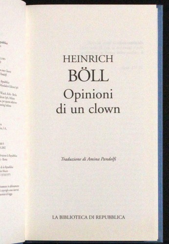Opinioni clown heinrich - opinioni, di