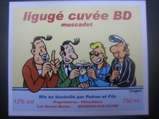 Etiquette de vin Muscadet