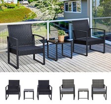 Set di sedute in polyrattan 3