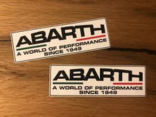 2 Adesivi Fiat 500 X L 4x4