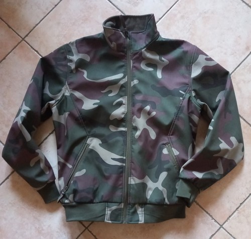 Giacca softshell jrc mimetica - giacca,