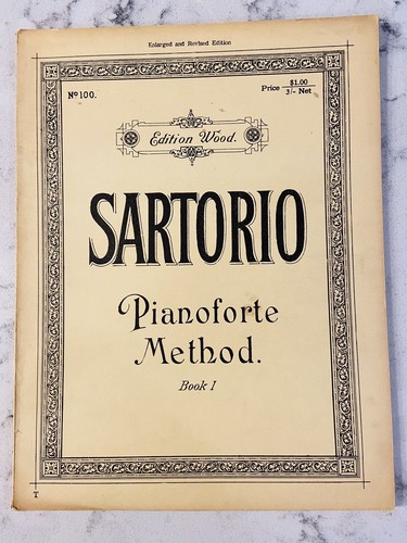 Sartorio pianoforte metodo - sartorio,