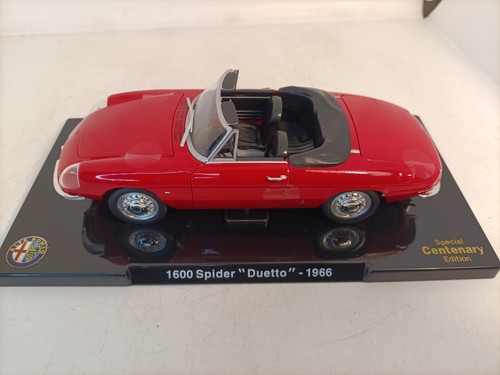 Alfa romeo 1600 spider duetto - alfa,